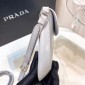 Mini borsa Prada Cleo in pelle spazzolata
