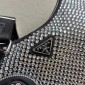 Borsa Prada Re-Edition 2005 in raso con cristalli