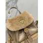 Prada Zaino in Re-Nylon e montone