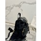 Prada Zaino medium in Re-Nylon e pelle spazzolata