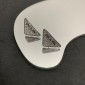 Orecchino destro Crystal Logo 
