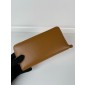 Prada Large Saffiano Leather Wallet-Caramel 