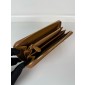 Prada Large Saffiano Leather Wallet-Caramel 