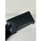 Prada Large leather wallet with triangle motif