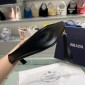 Pouch Prada Triangle in pelle