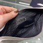 Pouch Prada Triangle in pelle