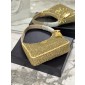 Prada Duchesse and crystal mini-bag