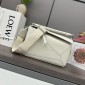 Loewe Small Puzzle in Smooth Calfskin -white