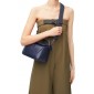 Loewe Small Puzzle in Smooth Calfskin-deep blue