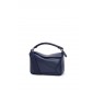 Loewe Small Puzzle in Smooth Calfskin-deep blue