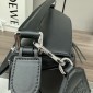Loewe Small Puzzle in Smooth Calfskin-Black