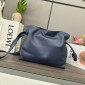 Loewe Medium  Flamenco Bag in nappa leather -Navy blue