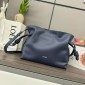 Loewe Medium  Flamenco Bag in nappa leather -Navy blue