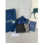 Dior Vertical Bifold Card Holder 