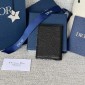 Dior Vertical Bifold Card Holder 