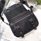 Borsa a tracolla in Re-Nylon e Saffiano