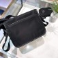 Borsa a tracolla in Re-Nylon e Saffiano
