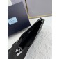   Saffiano leather pouch
