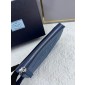   Saffiano leather pouch