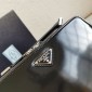 Borsa Prada Brique in pelle spazzolata