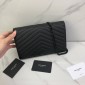 YSL Portafogli Monogram in pelle Con Catena  