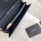 YSL Portafogli Monogram in pelle Con Catena  