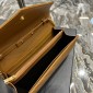 YSL Portafogli Monogram in pelle Con Catena  