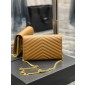 YSL Portafogli Monogram in pelle Con Catena  