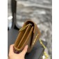 YSL Portafogli Monogram in pelle Con Catena  