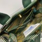 Burberry Mini Check Knitted Tote- Ivy