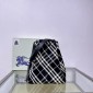 Burberry Medium Check Bucket Bag- Black/Calico