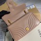 Borsa a spalla GG Marmont matelassé misura media