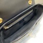Gucci GG marmont Small Shoulder Bag- Black patent leather 