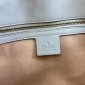 Gucci GG marmont Small Shoulder Bag- Light Grey leather 
