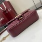 Gucci GG marmont Mini Shoulder Bag -Rosso Ancora Red