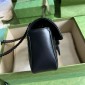 Gucci GG marmont Mini Shoulder Bag -All black