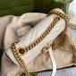Gucci GG marmont Mini Shoulder Bag -White 