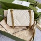 Gucci GG marmont Mini Shoulder Bag -White 