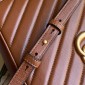 Borsa a spalla GG Marmont matelassé misura piccola
