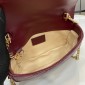 Gucci GG marmont Super Mini bag -Rosso Ancora red 