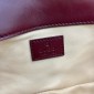 Gucci GG marmont Super Mini bag -Rosso Ancora red 