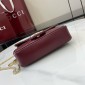 Gucci GG marmont Super Mini bag -Rosso Ancora red 