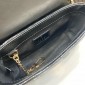 Gucci GG marmont Super Mini bag -Black patent leather 