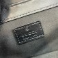Gucci GG marmont Super Mini bag -Black patent leather 