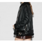 Gucci GG marmont Super Mini bag -Black patent leather 