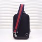 Gucci Marsupio nero con GG 