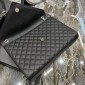 YSL Envelope Borsa Grande In Pelle Grained   