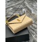 YSL Envelope Borsa Media In Grained Pelle  