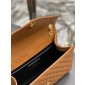YSL Envelope Borsa Media In Grained Pelle  