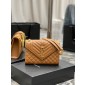 YSL Envelope Borsa Media In Grained Pelle  